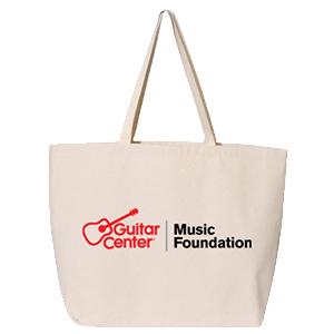 Support Musicians Natural Tote Bag